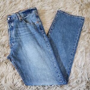 Levis 501 Men's Original Straight Fit Light Blue Jeans